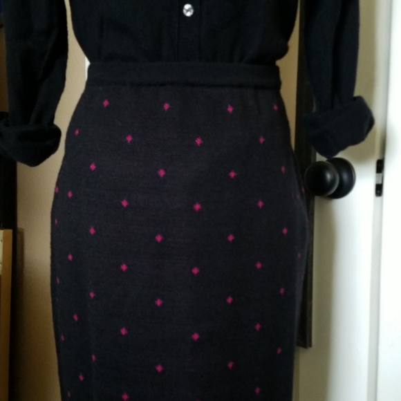 Vintage knit skirt - Picture 2 of 4